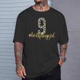 Outfit Zum 9 Geburtstag Für Mädchen Leopardenmuster T-Shirt Geschenke für Ihn