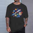 Outta This World かわいい惑星宇宙好き、宇宙飛行士銀河 Tシャツ 彼への贈り物