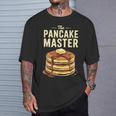 The Pancake Master シャツ 大人 キッズ メンズ レディース パンケーキ好き Tシャツ 彼への贈り物