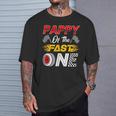 Pappy Of The Fast One 1St Birthday Race Car Family T-Shirt Gifts for Him