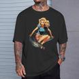 Pinup Girl スケートボード Tシャツ 彼への贈り物