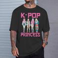 Princesa Del K-Pop En El K-Pop Camiseta unisex Regalos para él