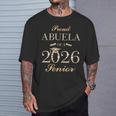 Proud Abuela Of A 2026 シニア 卒業 長袖tシャツ Tシャツ 彼への贈り物