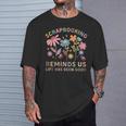 Retro Wildflowers Scrapbooking Reminds Crafter Mom Scrapbook T-Shirt Gifts for Him