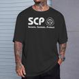 Scpファンデーション-Scp-セキュア・コンテインプロテクト Tシャツ 彼への贈り物
