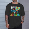 My Son Is Au-Some Autism Mama Acceptance Awareness Mom T-Shirt Gifts for Him