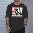 Supermoto スーパーモタード エンデューロ オートバイクロス Tシャツ 彼への贈り物