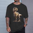 T-レックス ティラノサウルス・レックス 恐竜 恐竜大好き ディノ Tシャツ 彼への贈り物