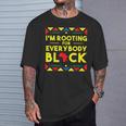 History I'm Rooting For Everybody ブラック アフリカ Tシャツ 彼への贈り物