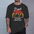 Tractor Operator Shirts Job Title Professions T-Shirt Gifts for Him
