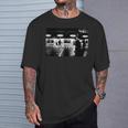 Urban Motion Monochrometreet Photography Tシャツ 彼への贈り物