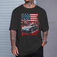 Voiture Deport Deoiture Deport Deoiture De 5E Génération Drapeau Américain Personnalisé Usa T-Shirt Cadeaux pour lui