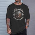 Wikinger Kleidung Ich Bin Nicht Dick Ich Bin Derchildwall T-Shirt Geschenke für Ihn