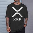 Xrp リップルアルトコイン暗号通貨支払いプロトコル通貨 Tシャツ 彼への贈り物