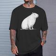 かわいいカピバラ カピバラ・カピバラ Tシャツ 彼への贈り物