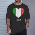 イタリア国旗シャツ Tシャツ 彼への贈り物