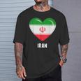 イラン国旗シャツ Tシャツ 彼への贈り物
