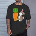 ウサギ ニンジン Tシャツ 彼への贈り物