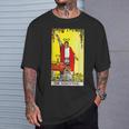 オリジナルrider Waite Deckからのマジシャンビンテージタロットカード Tシャツ 彼への贈り物