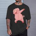 キッズ ダビングピグレット 服 ダブ ダンス 衣装 農家 ギフト 豚 Tシャツ 彼への贈り物