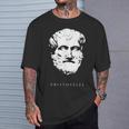 ギリシャ古代アリストテレス哲学 Aristotle Philosophy Greek Philosopher Tシャツ 彼への贈り物