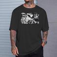 ゲルニカのアートワーク 長袖tシャツ Tシャツ 彼への贈り物
