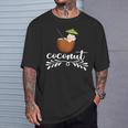 ココナッツ サマーフルーツ おもしろココナッツ Tシャツ 彼への贈り物