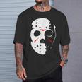 ジェイソンホッケーマスク ハロウィンシャツ 13日の金曜日 Tシャツ 彼への贈り物