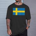 スウェーデンの国旗 Tシャツ 彼への贈り物