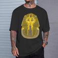 ツタンカーメン エジプトのファラオ王 ツタンカーメン 長袖tシャツ Tシャツ 彼への贈り物