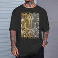 ツタンカーメン 古代エジプト ファラオ ツタンカーメン王 アンク Tシャツ 彼への贈り物