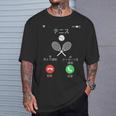 テニス 着信 面白いtシャツ おもしろ 部活 メンズ 文字 服 練習着 ネタ キッズ ギャグ ウケ Tシャツ 彼への贈り物