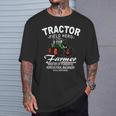 トラクター、トラクター、トラクター、農業 Tシャツ 彼への贈り物