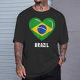 ブラジル国旗シャツ Tシャツ 彼への贈り物