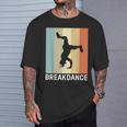 ブレイクダンス I レトロ I ダンサー ヒップホップダンス ブレイクダンス Tシャツ 彼への贈り物