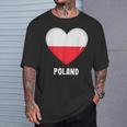 ポーランド国旗シャツ Tシャツ 彼への贈り物