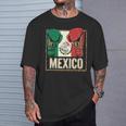 メキシコ ボクシンググローブ メキシコプライド スポーツファン ボクサーメンズ Tシャツ 彼への贈り物