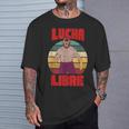 レトロ ヴィンテージ レスラー ルチャリブレ メキシコレスリング Tシャツ 彼への贈り物