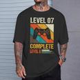 レベル7 コンプリートレベル8 ロード7年 結婚記念日 Tシャツ 彼への贈り物