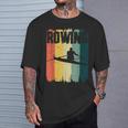 ロウイングスポーツ。レトロビンテージ。Rowing Crew（ローイングクルー Tシャツ 彼への贈り物
