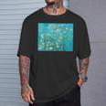 ヴィンセント・ファン・ゴッホ、アーモンドの花 Tシャツ 彼への贈り物