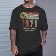ヴィンテージ 1971 オリジナルパーツ パームス 55歳の誕生日 Tシャツ 彼への贈り物