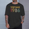 ヴィンテージ 1986 40歳の誕生日プレゼント 男性 女性 40歳 Tシャツ 彼への贈り物