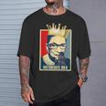 ヴィンテージ・ノトーリアス Rbg-ルース・ベイダー・ギンズバーグ・コート Tシャツ 彼への贈り物