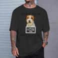 個人ストーカー 犬 ジャック・ラッセル・テリア I Will Follow You Tシャツ 彼への贈り物