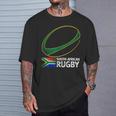 南アフリカラグビー南アフリカ国旗 Tシャツ 彼への贈り物