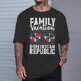 家族旅行 ドミニカ共和国 休日 バケーション トリップ ドミニカ共和国 Tシャツ 彼への贈り物