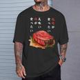 焼肉食べたい、和食、ステーキ、肉料理、ユーモア 旅行 面白い、 ジョーク普段着、おいしい、飲食店、食べ物、 Tシャツ 彼への贈り物