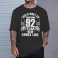 男性、女性、92歳の誕生日への92歳の誕生日プレゼント Tシャツ 彼への贈り物