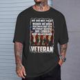 私たちは戦わなかった 私たちは愛しました 退役軍人 アメリカの旗 愛国的 長袖tシャツ Tシャツ 彼への贈り物
